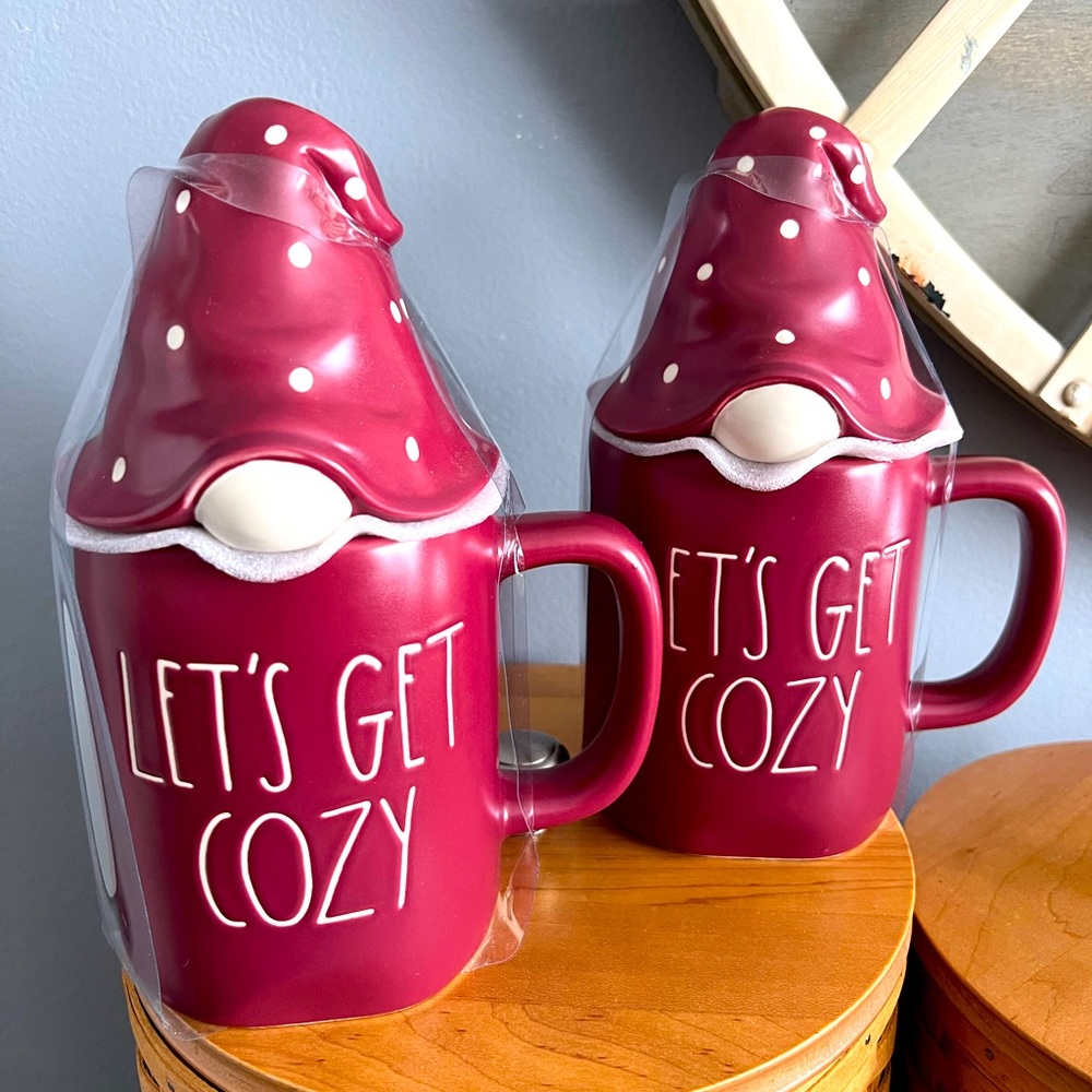 Rae Dunn by Magenta HUGE Gnomes Mugs